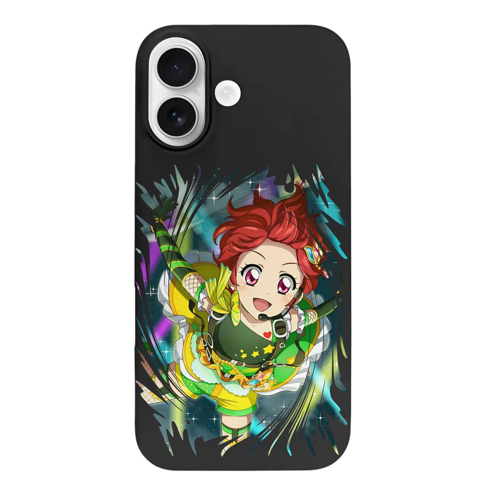 アイカツ グッズ 一ノ瀬 かえで - iPhone 17 シリーズ シリコンケース 薄型 耐衝撃 指紋防止 ソフトタッチカバー 精密フィット 傷防止 保護ケース iPhone 17/17 Air/17 Pro/17 Pro Max 対応